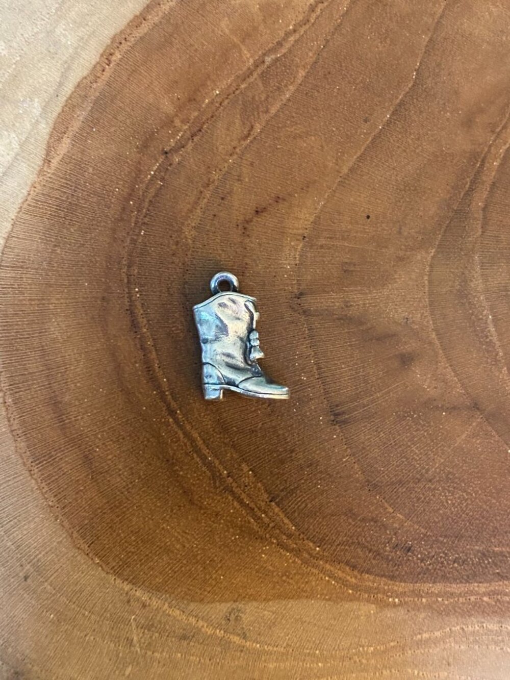 RETIRED James Avery Drill Team Boot Charm, Sterling Silver